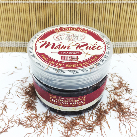 Mắm ruốc xào sả ớt - Đặc sản Phú Quốc
